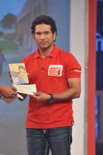 Sachin Tendulkar at NDTV Support My school 9am to 9pm campaign which raised 13.5 crores in Mumbai on 3rd Feb 2013 (27).JPG